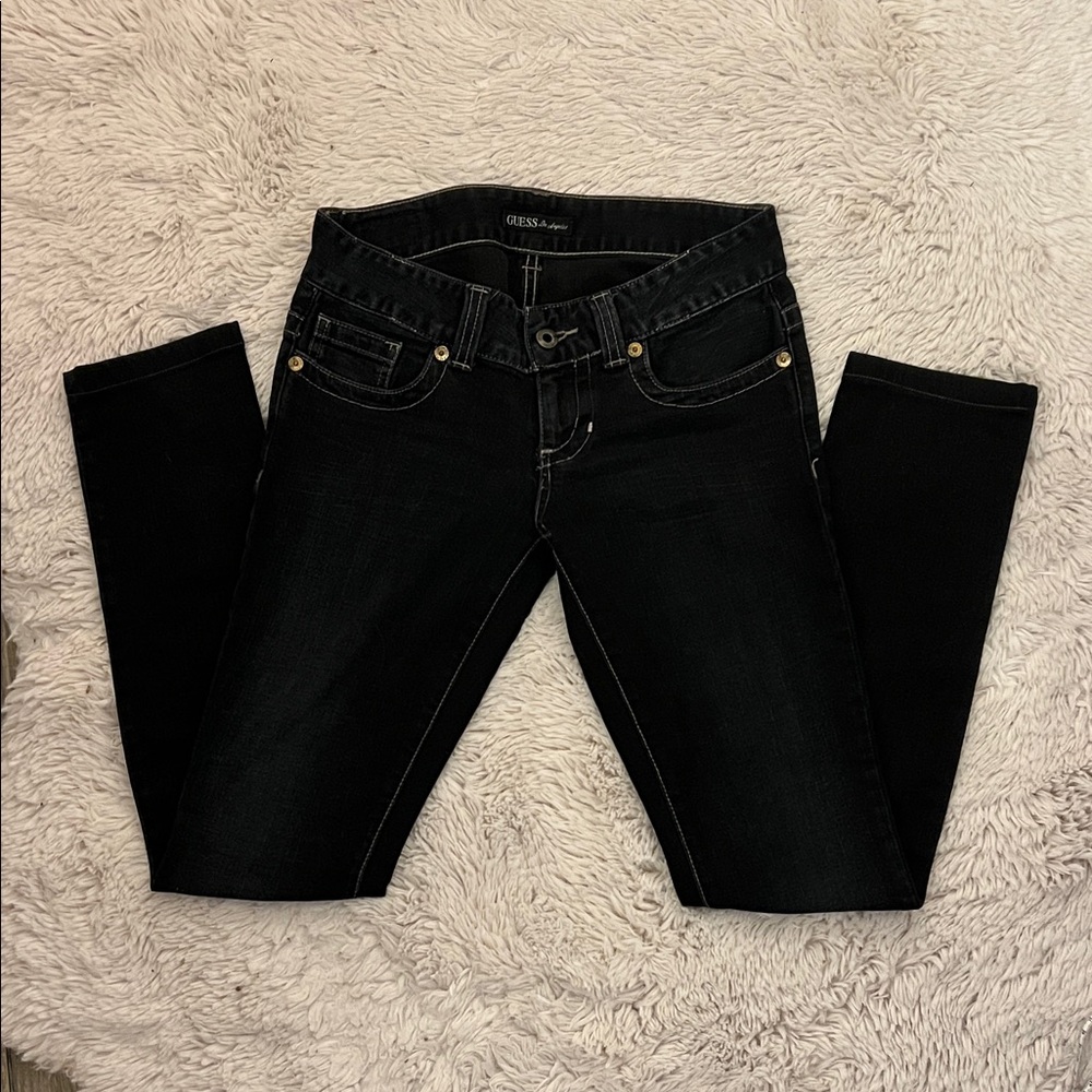 GUESS Women's Dark Denim Skinny Jeans size 25